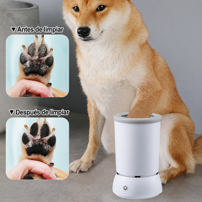 Limpiador de patas de perro automático